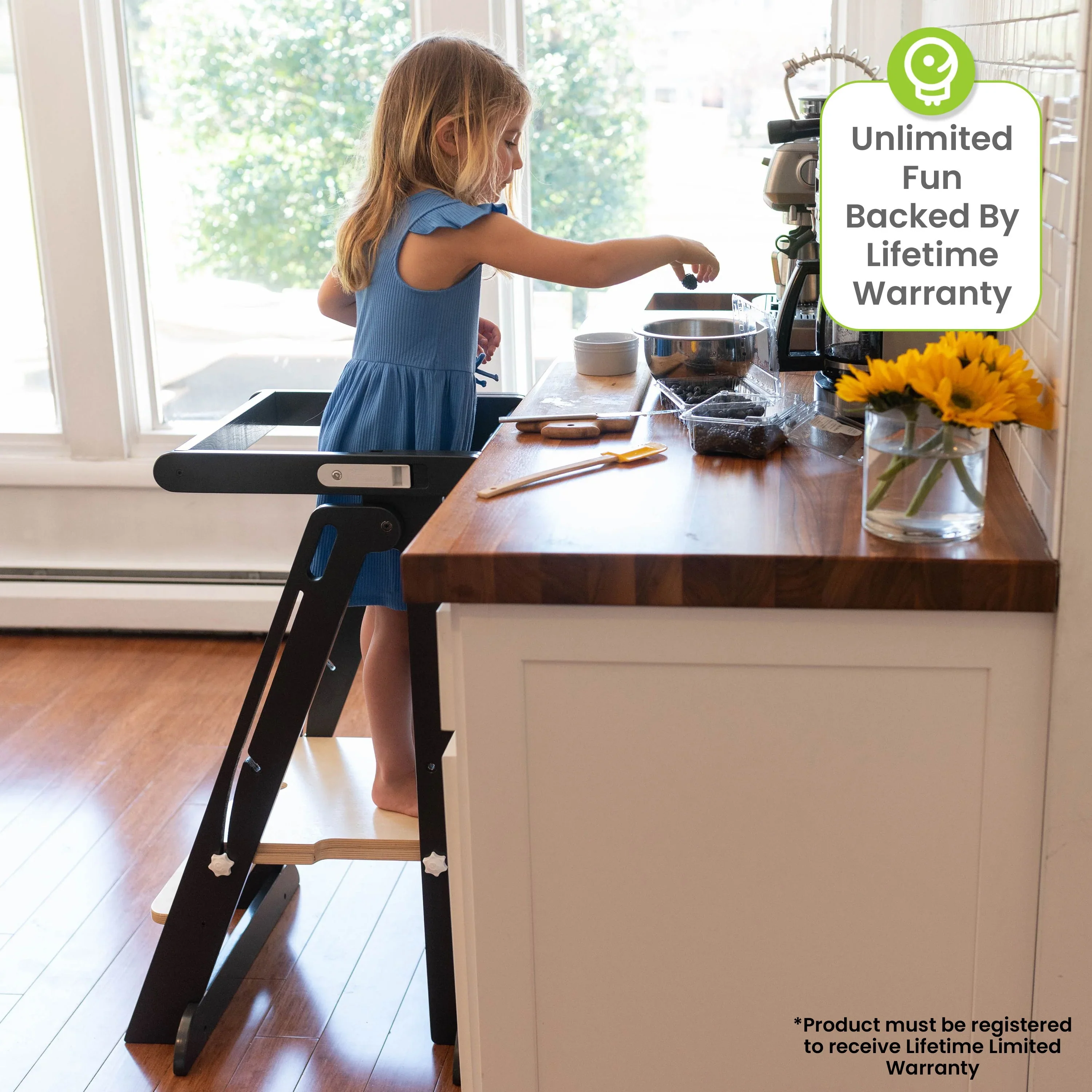 Little Partners Learn 'N Fold Learning Tower® Toddler Tower - Image 35