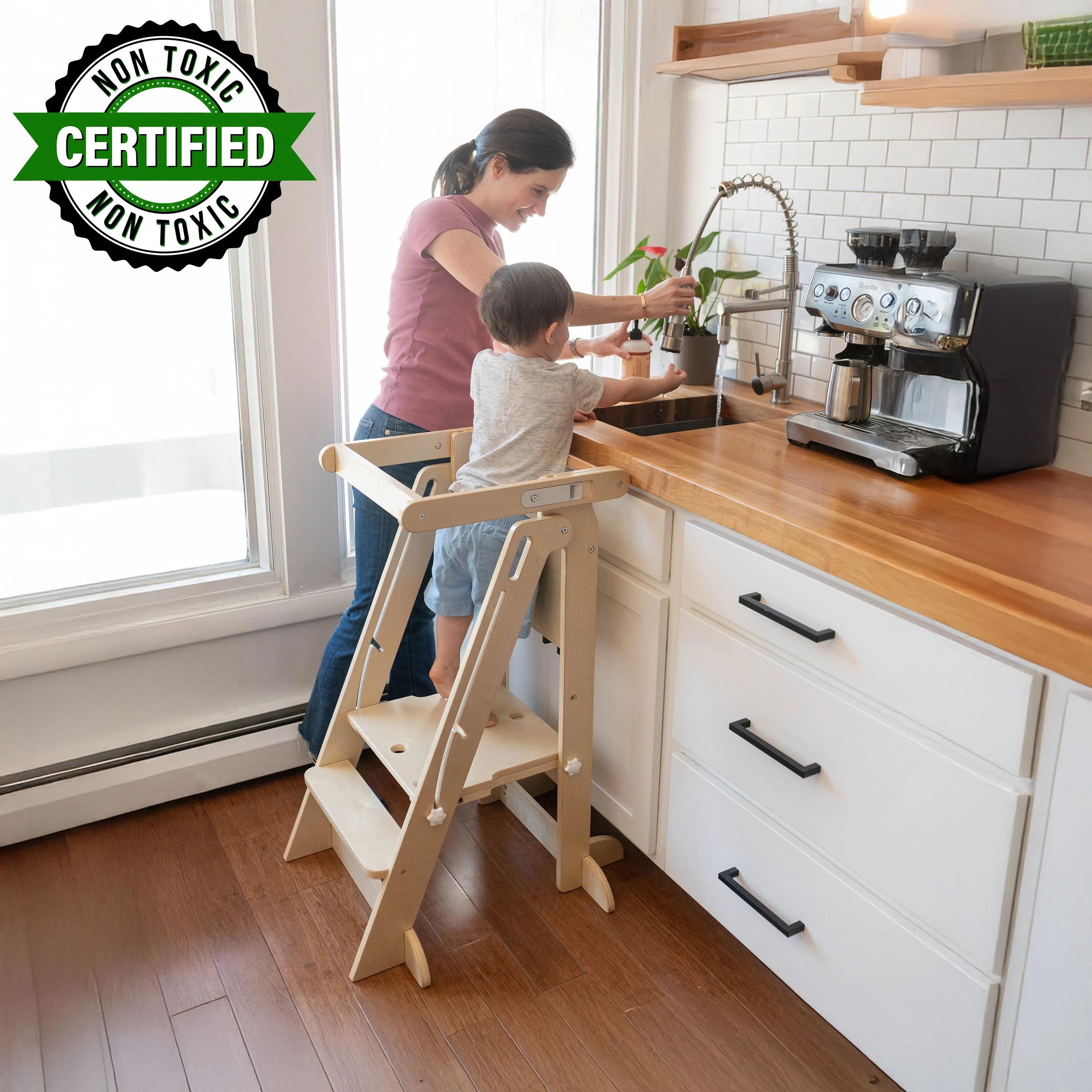 Little Partners Learn 'N Fold Learning Tower® Toddler Tower - Image 40