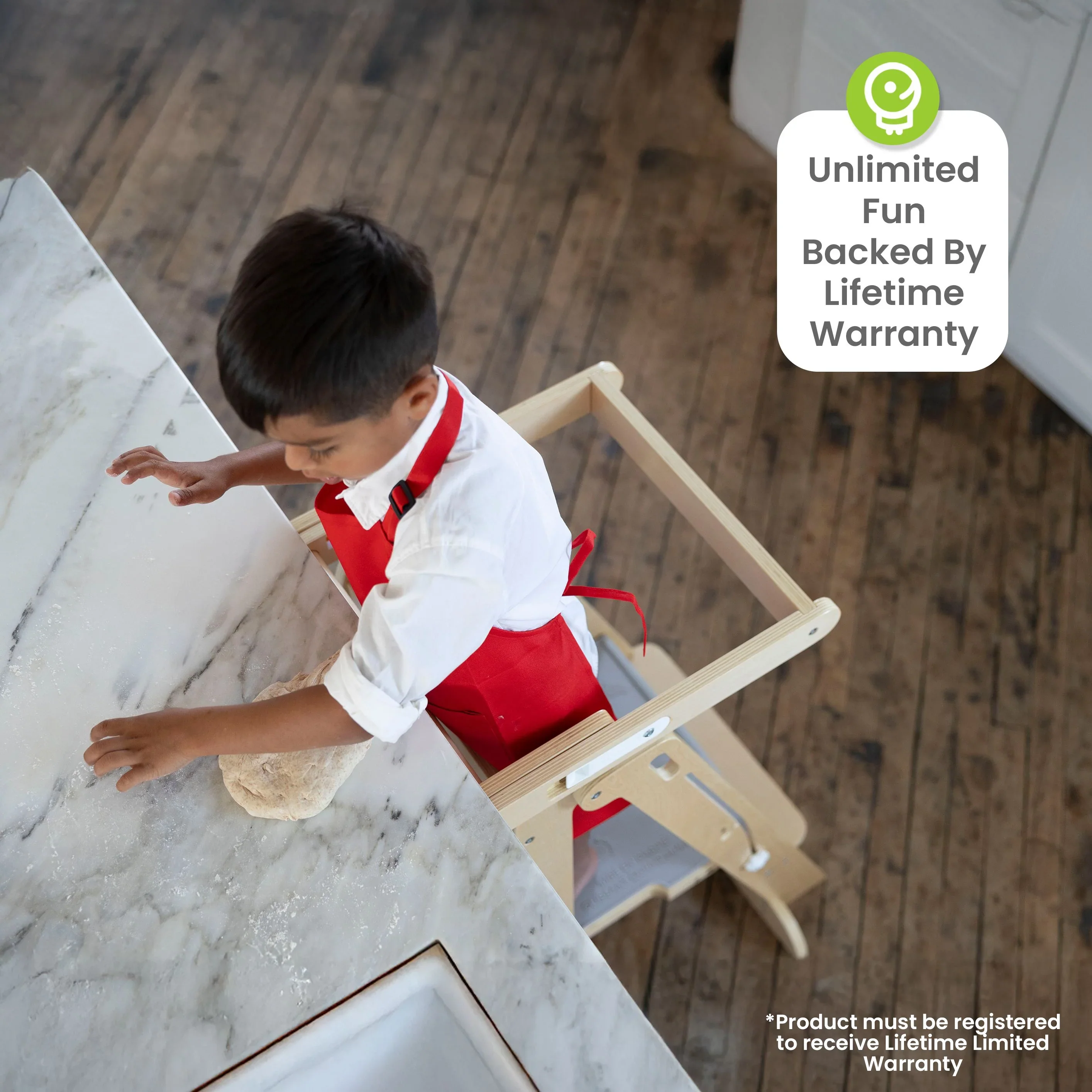 Little Partners Learn 'N Fold Learning Tower® Toddler Tower - Image 6