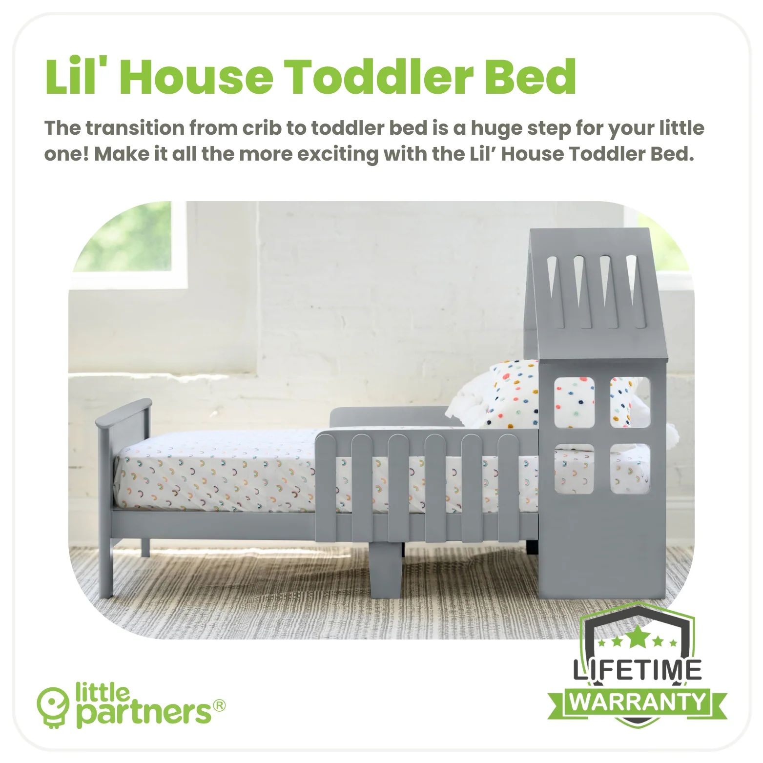 Little Partners Lil' House Toddler Bed - Image 12
