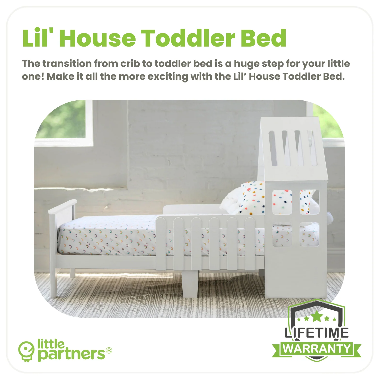 Little Partners Lil' House Toddler Bed - Image 7