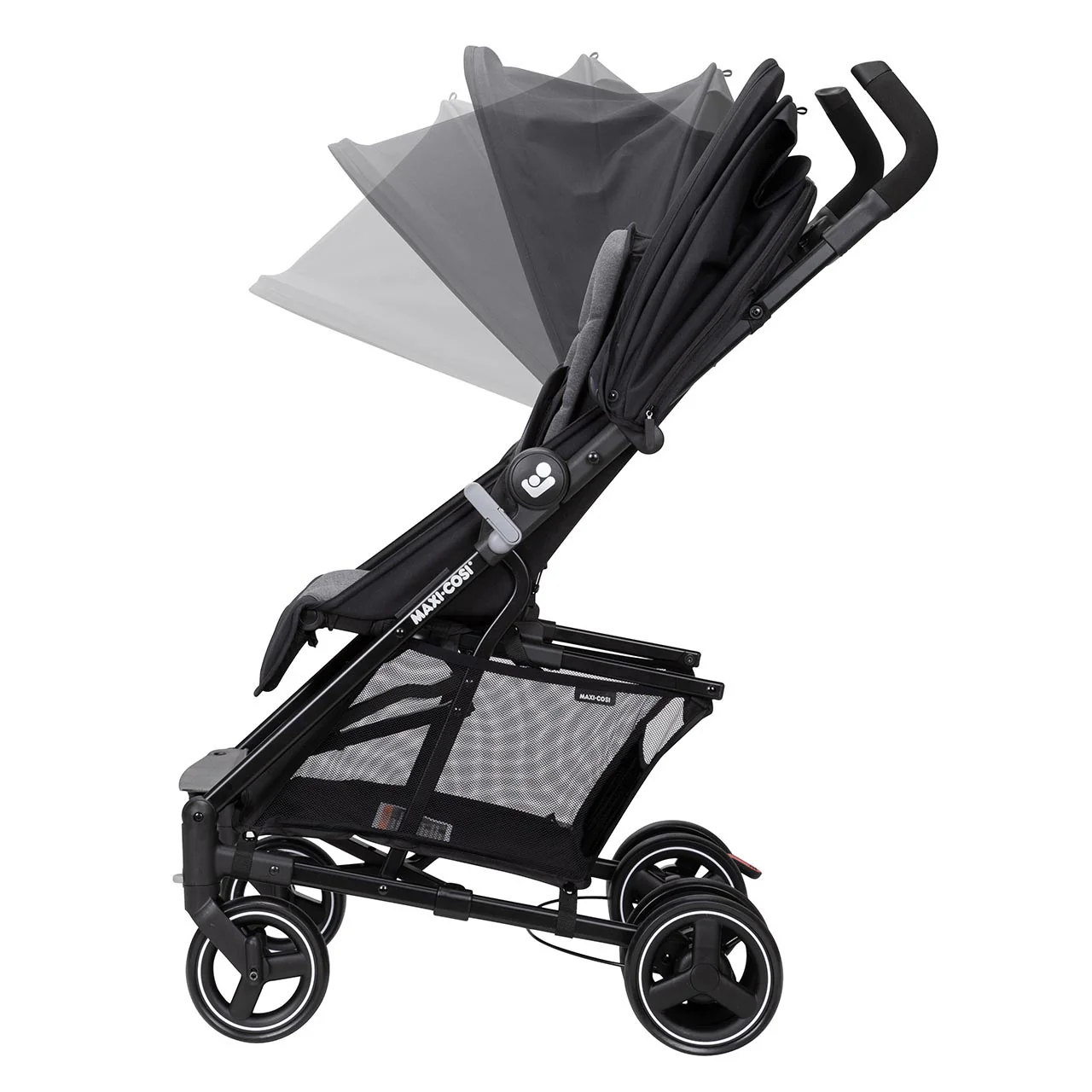 Maxi Cosi Mara XT Ultra Compact Stroller in Essential Black - Image 3