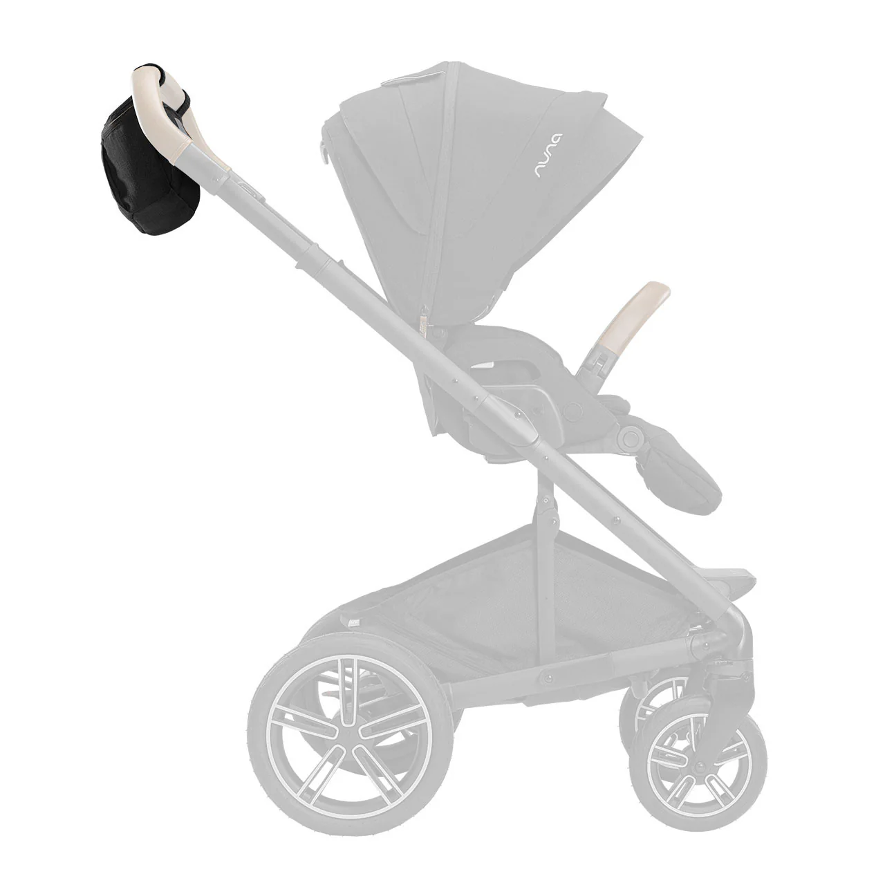 Nuna Stroller Sling Bag in Black - Image 5