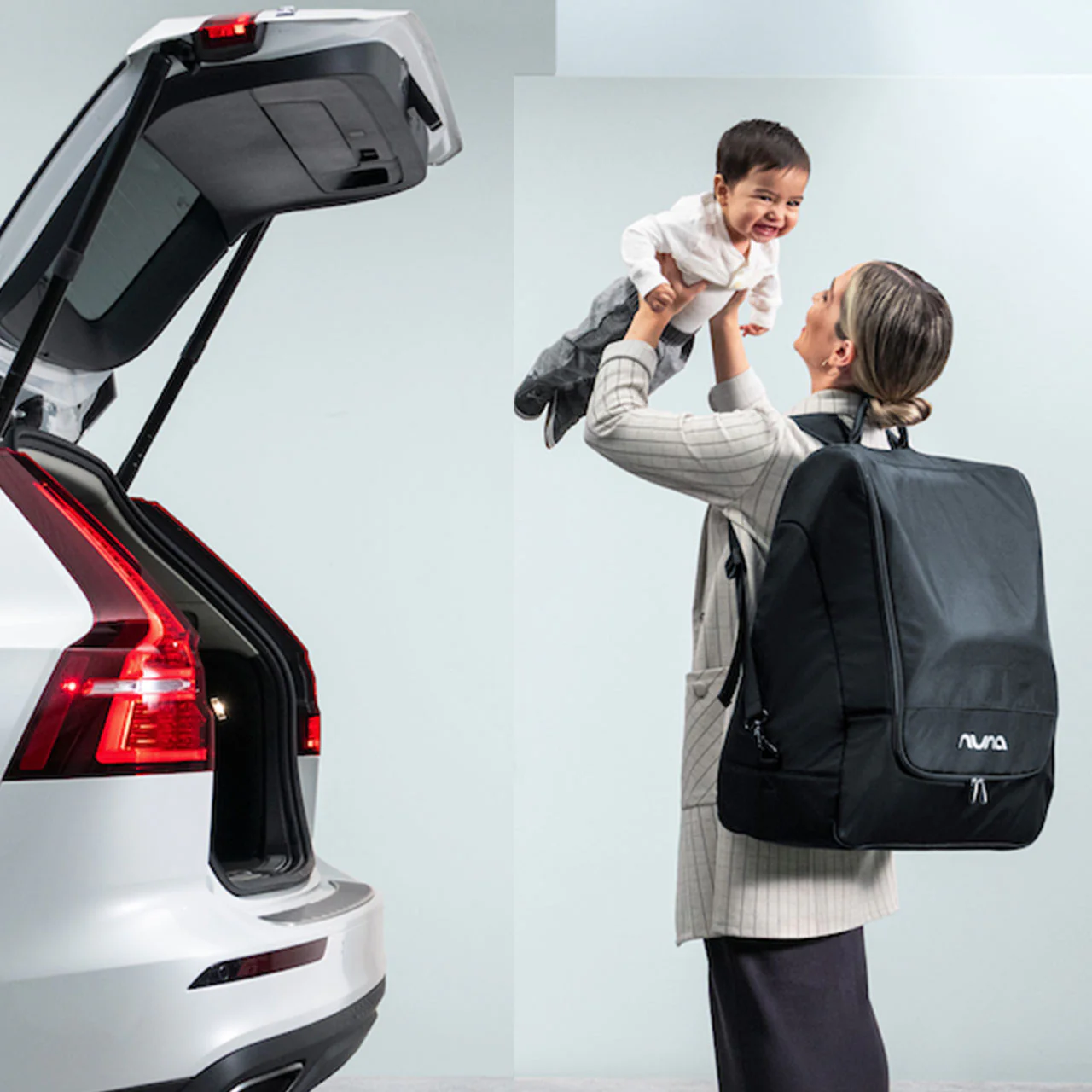 Nuna TRVL/LX Transport Bag in Indigo - Image 3