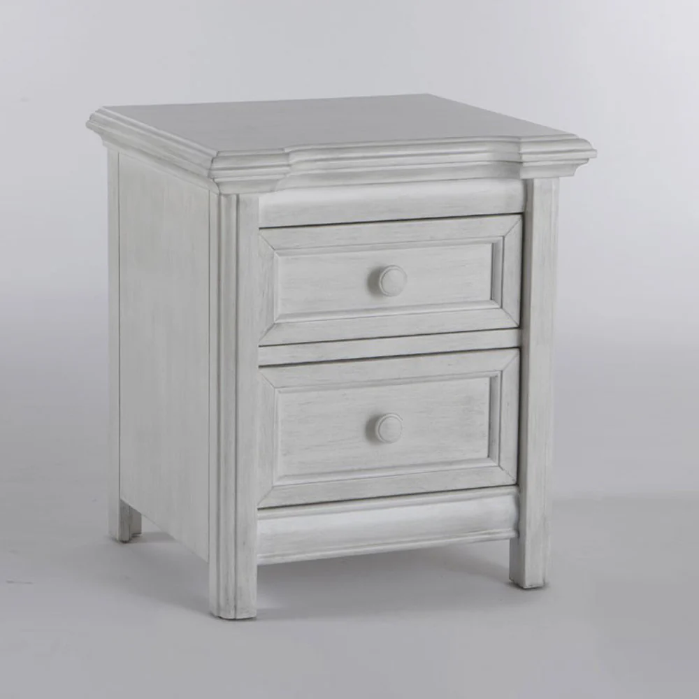 Pali Cristallo Nightstand in Vintage White - Image 3