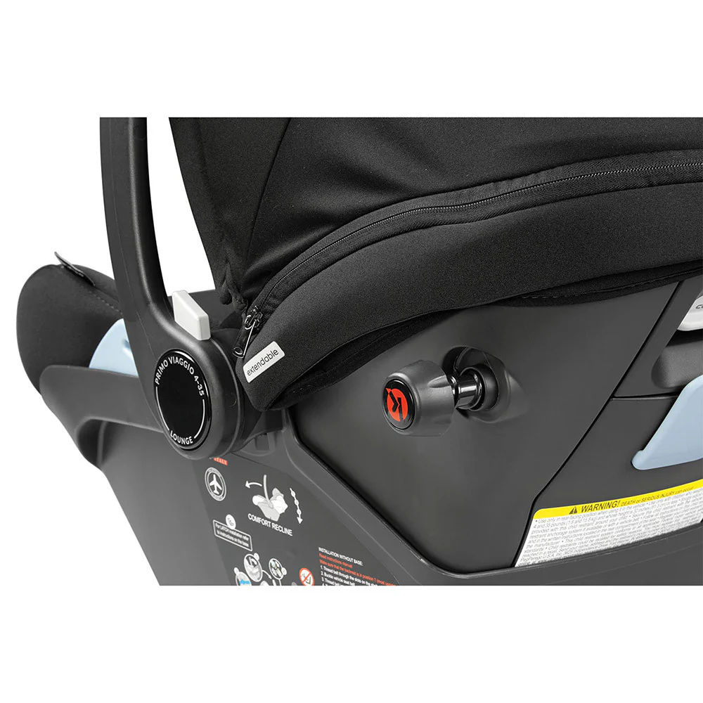 PEG Primo Viaggio Lounge on Wheels in True Black - Image 4