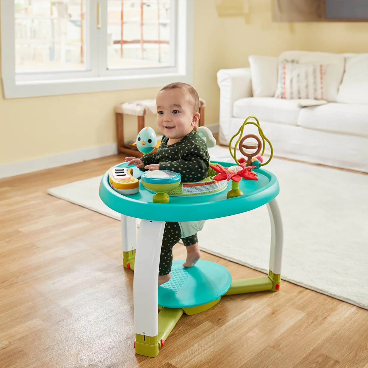 Tiny Love 5-in-1 Here I Grow Stationary Activity Center - Meadow Days™ - Image 4