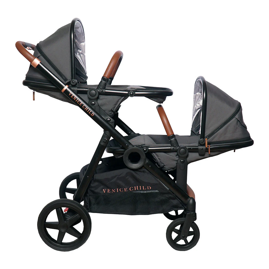 Venice Child Maverick Single to Double Stroller with 2nd Toddler Seat - Image 3
