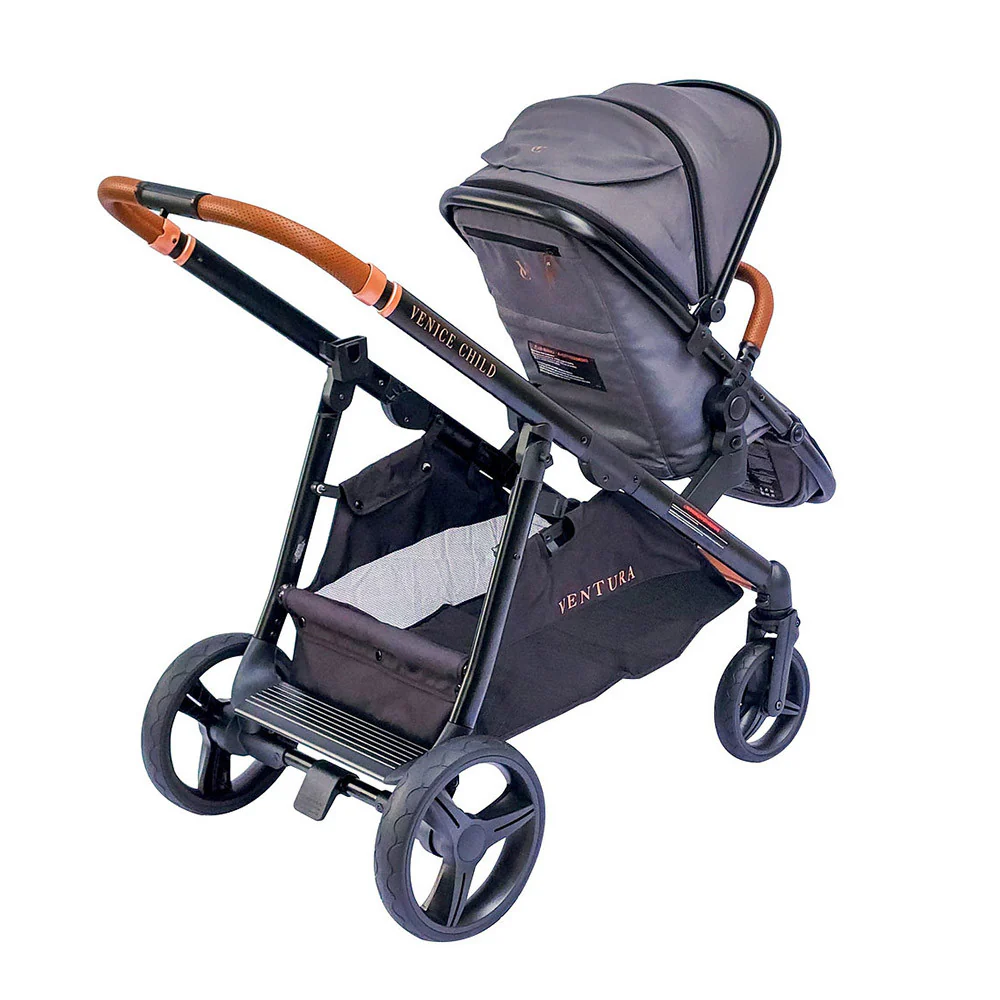 Venice Child Ventura Single to Double Sit-And-Stand Tandem Stroller - Image 9