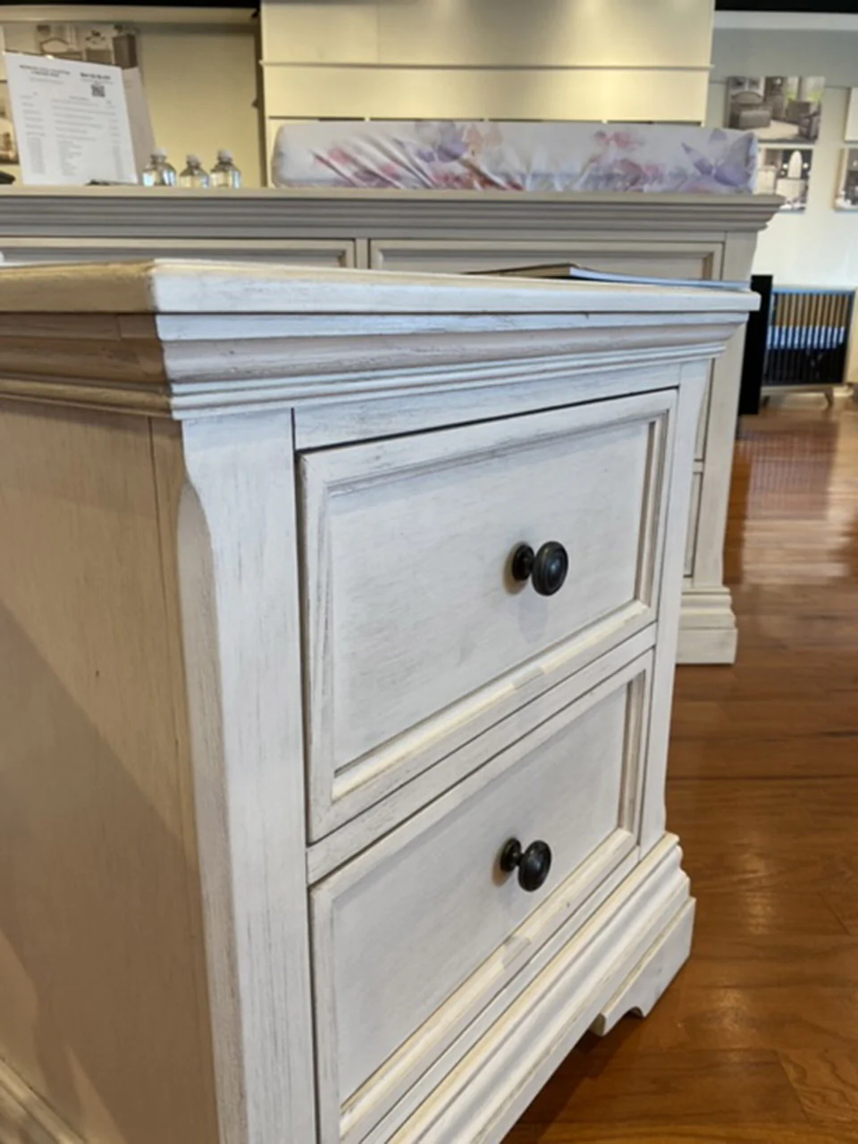 Westwood Olivia Nightstand in Brushed White - Image 4